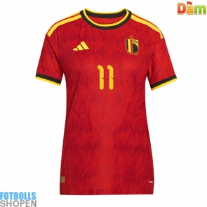 Billiga Belgien Jeremy Doku #11 Hemmatröja Dam VM 2026 Kortärmad